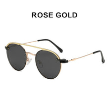 Load image into Gallery viewer, May Flower Roud Metal Retro Clip On Sunglasses Polarized Optical Magnetic Diopter Sun Glasses Myopia Eyewear For Men&amp;Women UV400