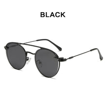 Load image into Gallery viewer, May Flower Roud Metal Retro Clip On Sunglasses Polarized Optical Magnetic Diopter Sun Glasses Myopia Eyewear For Men&amp;Women UV400