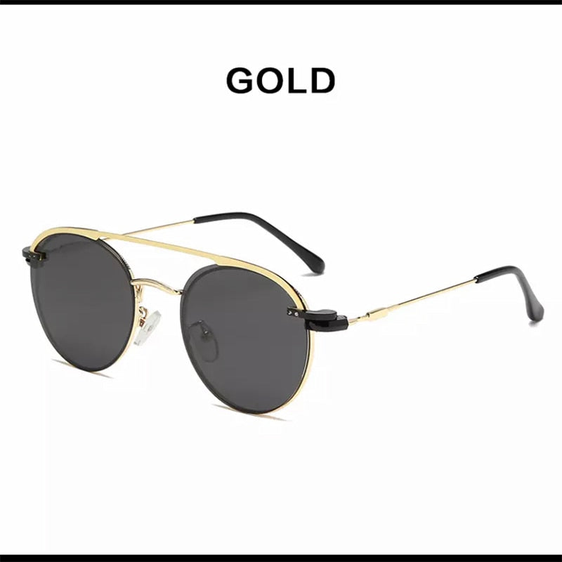 May Flower Roud Metal Retro Clip On Sunglasses Polarized Optical Magnetic Diopter Sun Glasses Myopia Eyewear For Men&Women UV400