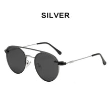 Load image into Gallery viewer, May Flower Roud Metal Retro Clip On Sunglasses Polarized Optical Magnetic Diopter Sun Glasses Myopia Eyewear For Men&amp;Women UV400