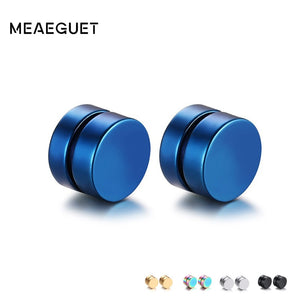 5 Pairs Set Magnetic Clip Stud Earrings For Women Men 5 Colors Punk Rock Earring Party Jewelry Brincos Magnetic