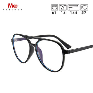 Meeshow TR90 Anti luce blu Occhiali montatura per uomo donna occhiali per computer blu blocco occhiali oversize occhiali montatura per occhiali 