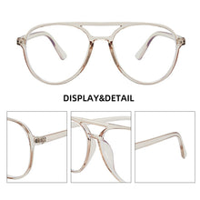 Carica l&#39;immagine nel visualizzatore di Gallery, Meeshow TR90 Anti luce blu Occhiali montatura per uomo donna occhiali per computer blu blocco occhiali oversize occhiali montatura per occhiali 