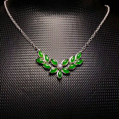 [MeiBaPJ] Collana con ciondolo J naturale di alta qualità con certificato di gioielli da sposa in argento puro 925 per donne 