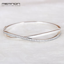 Load image into Gallery viewer, 925 Sterling Silver many kinds of open bracelets For women with ball clip fit Charms bead bangles DIY fine jewelry YSZ031