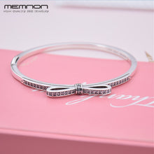 Load image into Gallery viewer, 925 Sterling Silver many kinds of open bracelets For women with ball clip fit Charms bead bangles DIY fine jewelry YSZ031