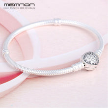 Load image into Gallery viewer, 925 sterling silver fine jewelry many kinds of Bracelets for women fit charms beads DIY silver snake chain bracelet YL001