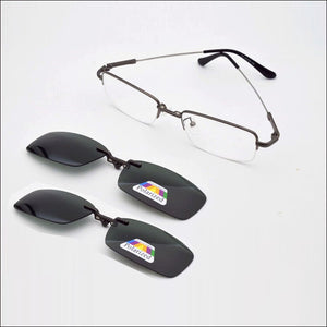Memory Glasses Frame Fold Magnet Clip Myopia Silver Clip on Sunglasses Magnetic Men Mirror Gold Night Vision Goggles Soft Temple