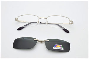 Memory Glasses Frame Fold Magnet Clip Myopia Silver Clip on Sunglasses Magnetic Men Mirror Gold Night Vision Goggles Soft Temple