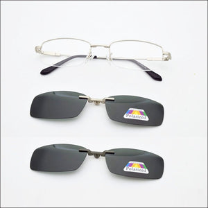 Memory Glasses Frame Fold Magnet Clip Myopia Silver Clip on Sunglasses Magnetic Men Mirror Gold Night Vision Goggles Soft Temple