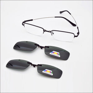 Memory Glasses Frame Fold Magnet Clip Myopia Silver Clip on Sunglasses Magnetic Men Mirror Gold Night Vision Goggles Soft Temple