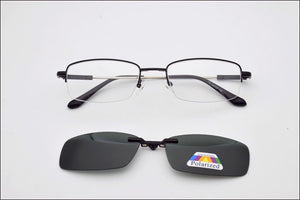 Memory Glasses Frame Fold Magnet Clip Myopia Silver Clip on Sunglasses Magnetic Men Mirror Gold Night Vision Goggles Soft Temple