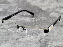 Load image into Gallery viewer, Men 12 Layers Coated Titanium Alloy Half Frame Reading Glasses +0.75 +1 +1.25 +1.5 +1.75 +2 +2.25 +2.5 +2.75 +3 +3.25 +3.5 +4