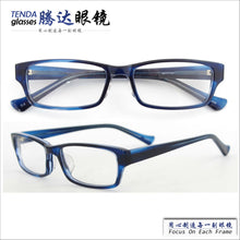 Load image into Gallery viewer, Men Acetate Rectangle Spectacles Prescription Eyeglass Frames For Rx Lenses