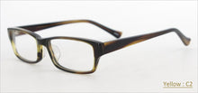 Carica l&#39;immagine nel visualizzatore di Gallery, Men Acetate Rectangle Spectacles Prescription Eyeglass Frames For Rx Lenses