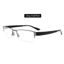 Load image into Gallery viewer, Men Alloy Eyeglasses Frame for Men Eyewear Flexible Temples Legs IP Electroplating Alloy Material,4 Styles,4 Colors