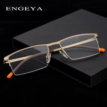 Load image into Gallery viewer, Men Alloy Glasses Frame Clear  Myopia Optical Computer Transparent Spectacles Glasses Male 6 Colors High Quality #8047