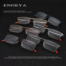 Load image into Gallery viewer, Men Alloy Glasses Frame Clear  Myopia Optical Computer Transparent Spectacles Glasses Male 6 Colors High Quality #8047