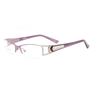 Men And  Women Metal Half Rim Prescription Eyeglasses Frame Oculos De Grau Glasses Degree For Optical Lenses Myopia