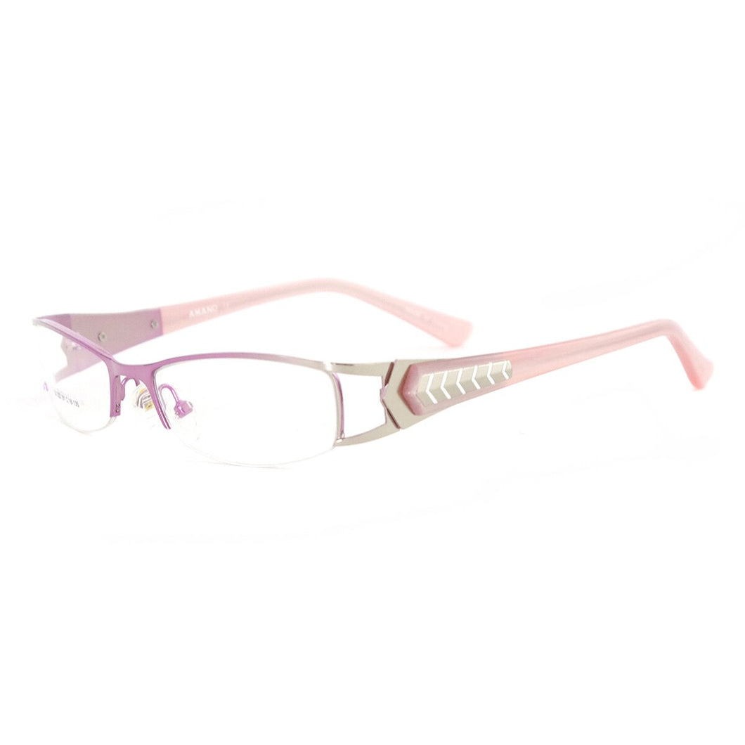 Men And  Women Metal Half Rim Prescription Eyeglasses Frame Oculos De Grau Glasses Degree For Optical Lenses Myopia