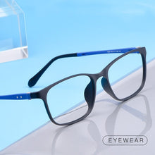 Load image into Gallery viewer, Men And Women Ultralight Glasses Frame Plastic Steel Glasses Frame Full Frame Myopia Glasses Optical Prescription Glasses 1939TR