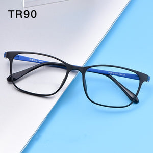 Men And Women Ultralight Glasses Frame Plastic Steel Glasses Frame Full Frame Myopia Glasses Optical Prescription Glasses 1939TR