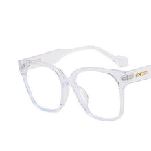 Load image into Gallery viewer, Men Anti-blue Light Glasses Frame Women Vintage Large Square computer Eye glasses Blocking Blue-Ray Oversized Spectacles Frames