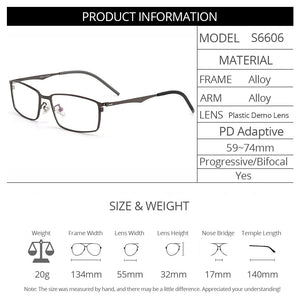 Men Business Titanium Alloy Optical Full Rim Glasses Frame S6606 For Male's Prescription Spectacles Eyeglasses Frames