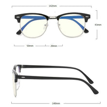 Load image into Gallery viewer, Men Computer Eye Glasses Frame Women 2023 Anti Blue Light Square Eyewear Blocking Glasses Myopia Optical Spectacle Fake glasses