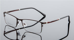 Men Eyeglasses Frame Pure Titanium Optical Glasses Prescription Spectacles Full Rim Eyewear Metal Frame Glasses Frame
