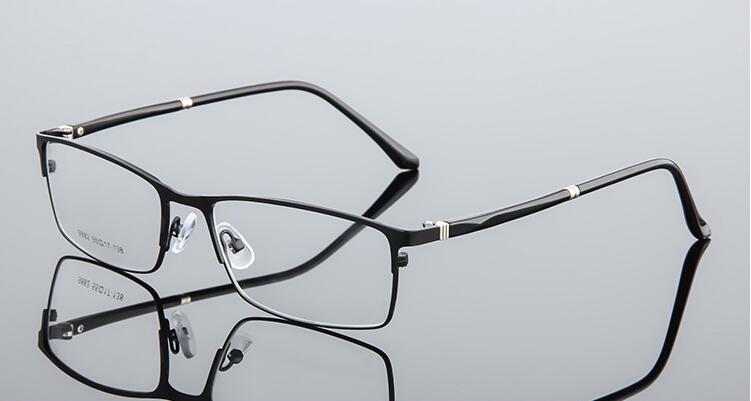Men Eyeglasses Frame Pure Titanium Optical Glasses Prescription Spectacles Full Rim Eyewear Metal Frame Glasses Frame