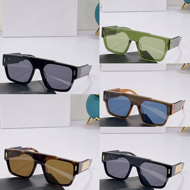 Men Square Acetate Frames Sunglasses Classic Luxurious M11 Vintage Brand UV 400 Polarized Eyeglasses With Original Box