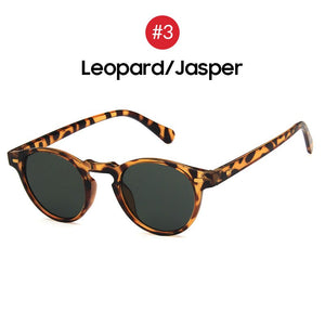 Men Fashions 2023 Oval Small Sunglasses Clear Classic UV400 Sun Glasses Trends for 2023 Transparent Shades for Women