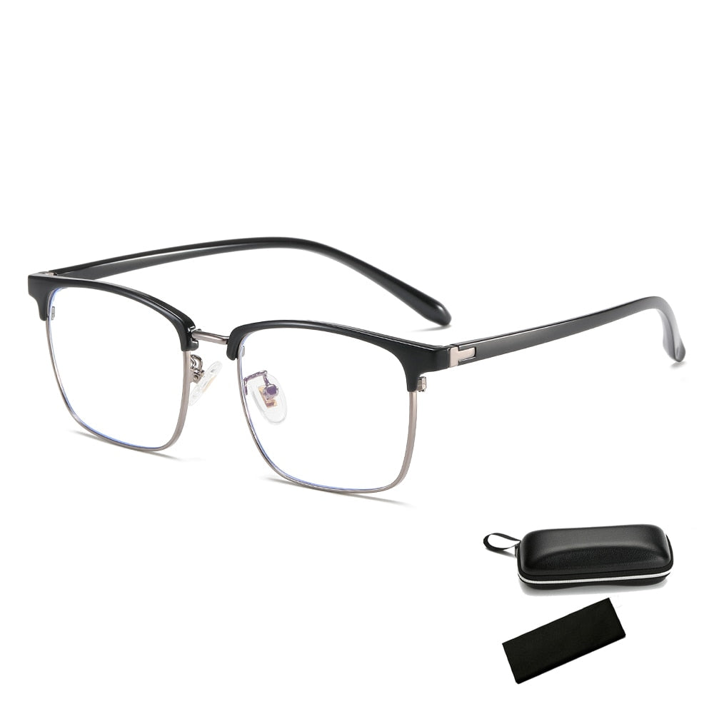 Men Glasses Anti Blue Light Laser Fatigue Glasses Computer Goggles Optical Women Eyeglasses Frame For Male/Female 52023