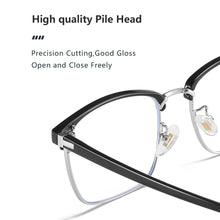 Carica l&#39;immagine nel visualizzatore di Gallery, Men Glasses Anti Blue Light Laser Fatigue Glasses Computer Goggles Optical Women Eyeglasses Frame For Male/Female 52023