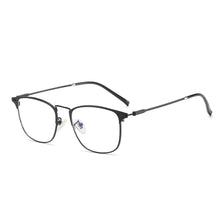 Carica l&#39;immagine nel visualizzatore di Gallery, Men Glasses Anti Blue Light Laser Fatigue Glasses Photochromic Lens Computer Goggles Optical Eyeglasses Frame for Men Women 9810