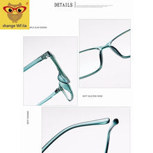 Load image into Gallery viewer, Men Glasses Frame Transparent Eyeglasses Frame Women 2023 Vintage Square Clear Lens Glasses Optical Spectacle Frame