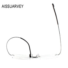 Load image into Gallery viewer, Men Glasses Frames Rimless Eyeglasses Optical Brand Designer Prescription Titanium Alloy Light Handsome Business Eyewear Cheap