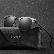 Carica l'immagine nel visualizzatore di Gallery, Men Glasses Polarized Sunglasses Ladies Retro Sunglasses