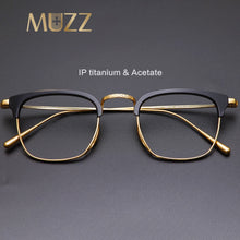 Load image into Gallery viewer, Men IP Titanium Glasses Frames Acetate Square Myopia Optical Prescription Eyeglasses Frames Woman Retro Japan  Eyewear
