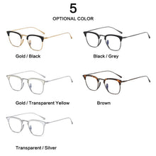 Load image into Gallery viewer, Men IP Titanium Glasses Frames Acetate Square Myopia Optical Prescription Eyeglasses Frames Woman Retro Japan  Eyewear