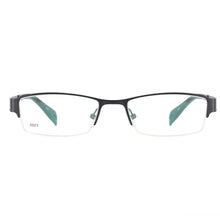 Load image into Gallery viewer, Men Metal Half Rim Prescription Eyeglass Frame Rectangular Spectacles For Optical Lenses Myopia Presbyopia Progressive
