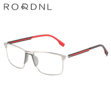 Load image into Gallery viewer, Men Myopia Prescription Eyeglasses Frame Sport Style Optical Glasses Frame Male Rectangle Stainless Steel Spectacles Frame
