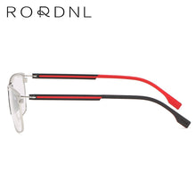 Load image into Gallery viewer, Men Myopia Prescription Eyeglasses Frame Sport Style Optical Glasses Frame Male Rectangle Stainless Steel Spectacles Frame