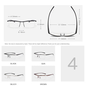 Men Optical Eyeglasses Frames Rack Commercial Glasses Eyeglasses Myopia Business TR Leg JDA3118