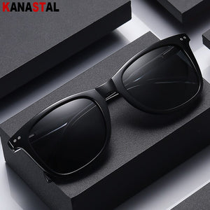 Men Polarized Sunglasses UV400 TR90 Pin Square Frame Sunshade Eyewear Outdoor Sport Traveling Driving Sun Glasses Women Fashion