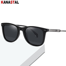 Load image into Gallery viewer, Men Polarized Sunglasses UV400 TR90 Pin Square Frame Sunshade Eyewear Outdoor Sport Traveling Driving Sun Glasses Women Fashion