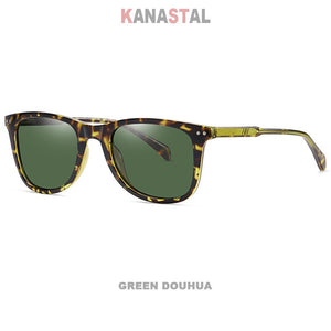 Men Polarized Sunglasses UV400 TR90 Pin Square Frame Sunshade Eyewear Outdoor Sport Traveling Driving Sun Glasses Women Fashion