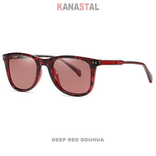 Load image into Gallery viewer, Men Polarized Sunglasses UV400 TR90 Pin Square Frame Sunshade Eyewear Outdoor Sport Traveling Driving Sun Glasses Women Fashion
