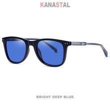 Load image into Gallery viewer, Men Polarized Sunglasses UV400 TR90 Pin Square Frame Sunshade Eyewear Outdoor Sport Traveling Driving Sun Glasses Women Fashion